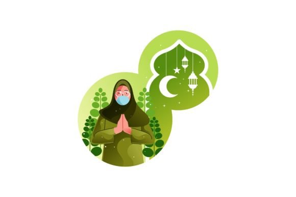 Download Muslim Woman Congratulate Ramadan - Congratulate Collection