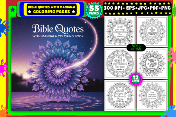 Download Bible Quotes with Mandala Coloring Pages - Mandala coloring pages Collection