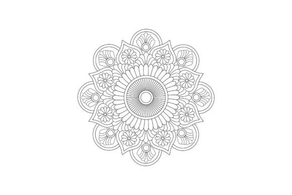 Download Simple Mandala Coloring Pages Bundle - Mandala coloring pages Collection