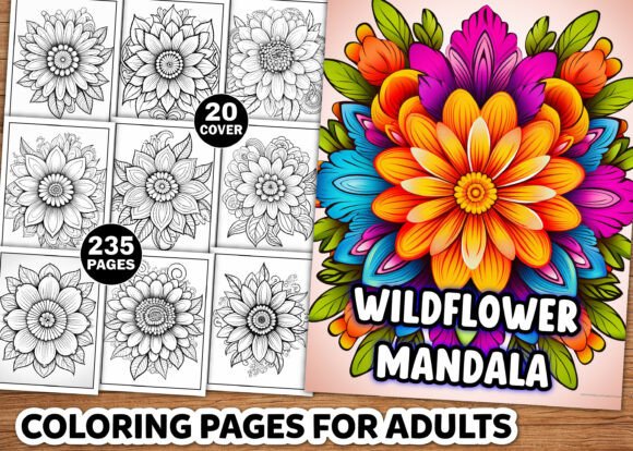 Download Wildflower Mandala Coloring Pages - Mandala coloring pages Collection