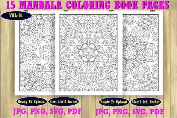 Download Mandala Coloring Book Page for Adult - Coloring book page Collection