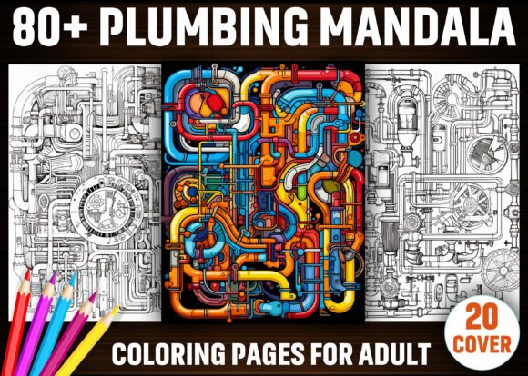 Download 80+ Plumbing Mandala Coloring Pages KDP - Mandala coloring pages Collection